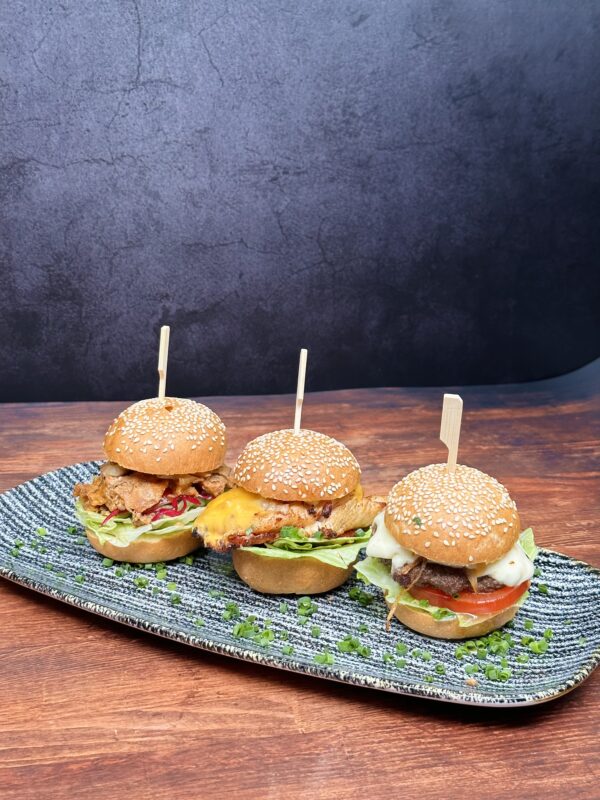 MINI BURGER TRIO