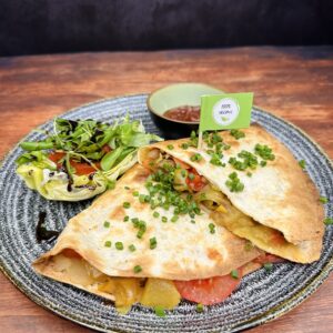 VEGAN QUESADILLAS