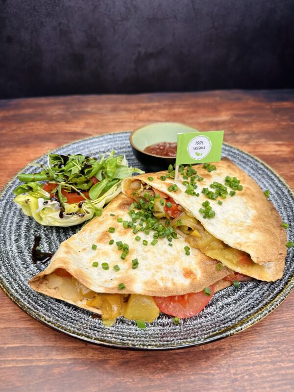 VEGAN QUESADILLAS